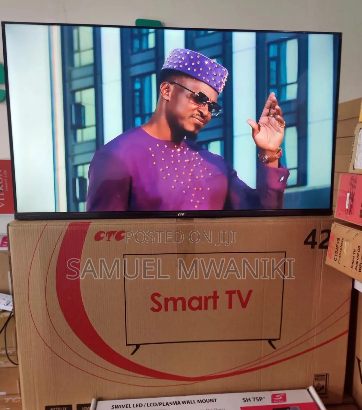 CTC 42" Android Smart Tv FHD
Multi-Screen, Android 14.0