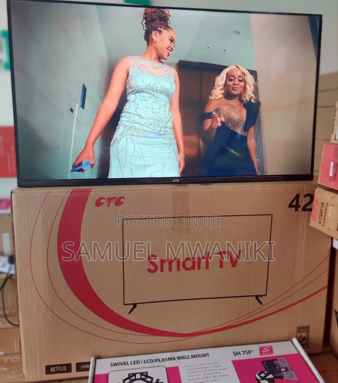 CTC 42" Android Smart Tv FHD
Multi-Screen, Android 14.0