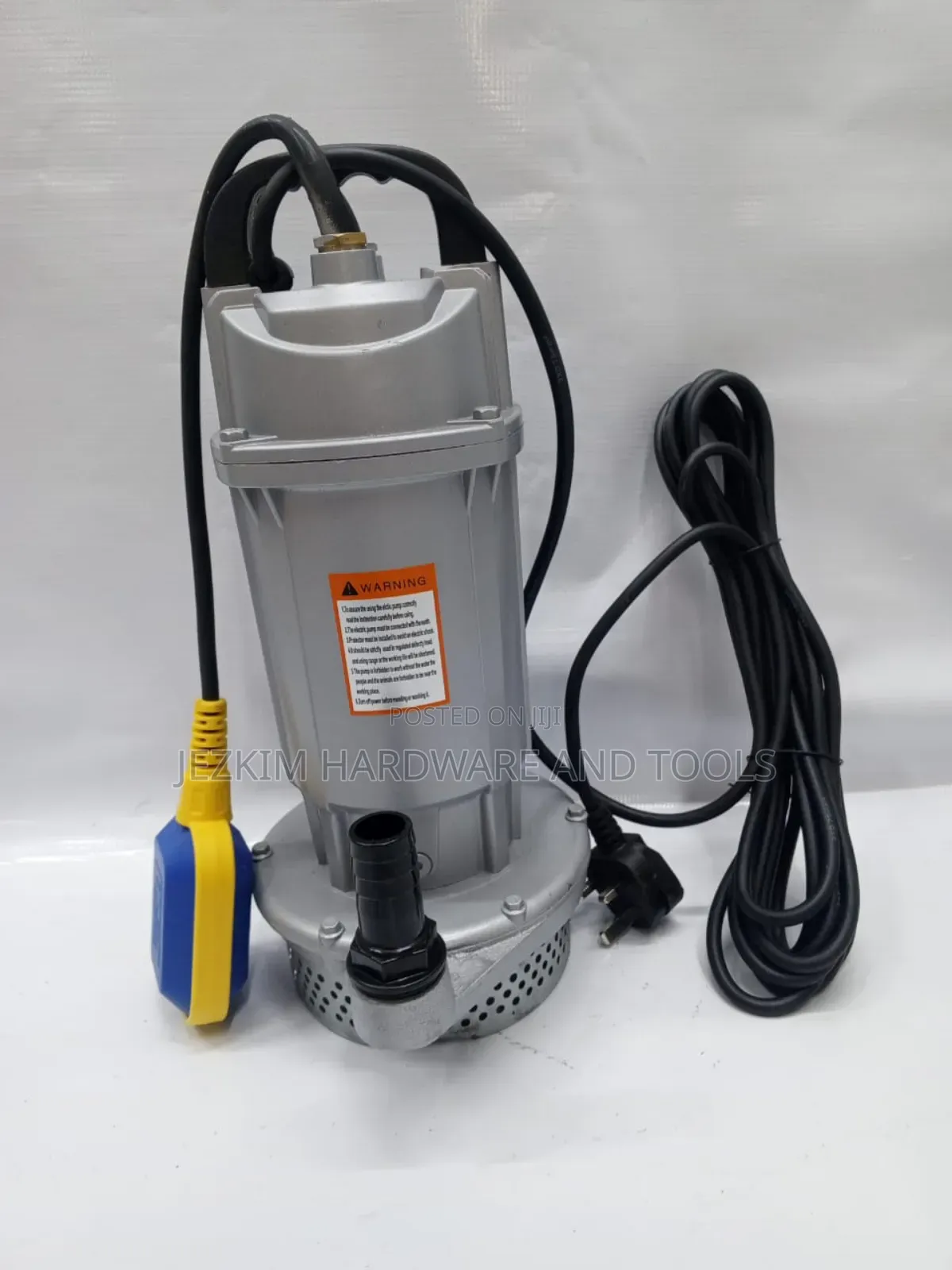 Submersible Pump 1.Hp
Flow 1.5m Cubic/Hr