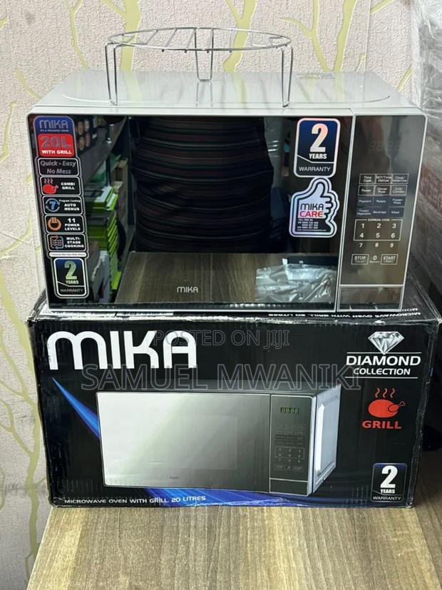 Mika 20l Digital Microwave With Grill
New Model.