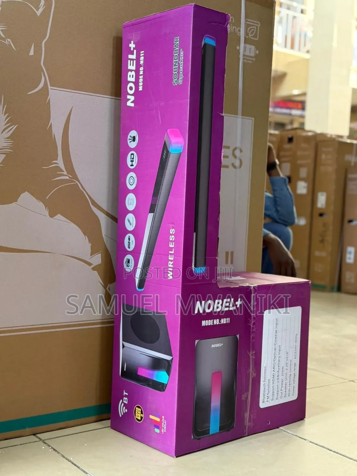 Nobel Plus Nb11 Powerful Soundbar System