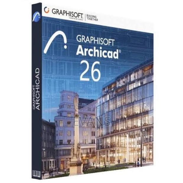 Graphisoft Archicad. - main view