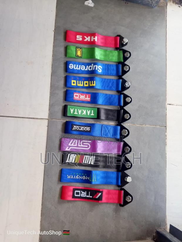 Heavy-Duty Branded Tow Hook Strap (Durable Stylish)