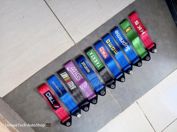Universal Branded Tow Hook Strap (Strong Reliable )
