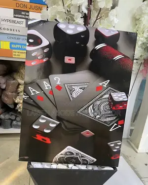 Card Game A3 Wall Art Wall Hanging Decor