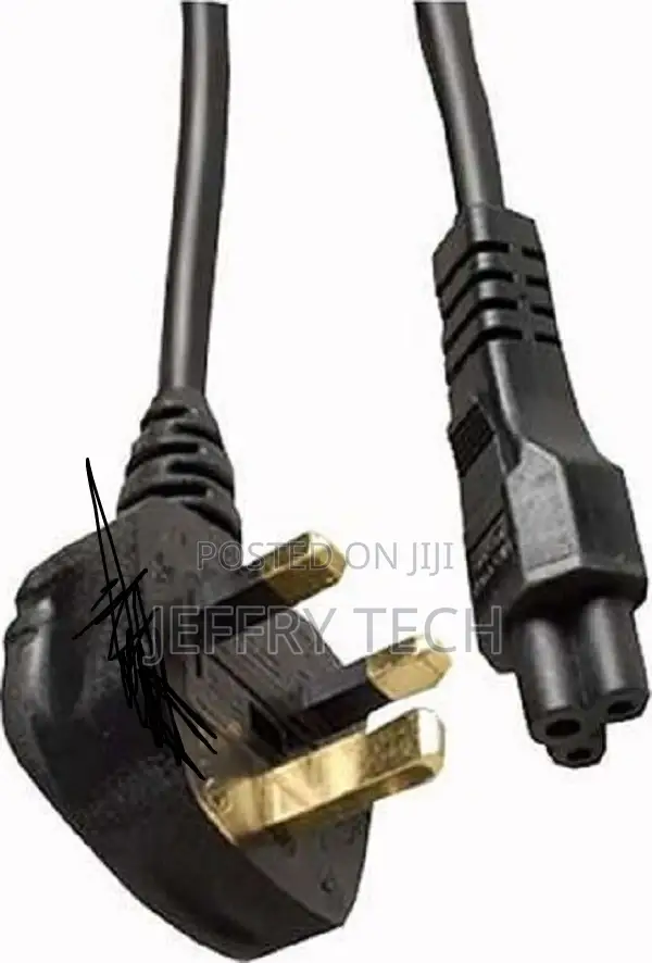 Power Cable for Laptop Adapter / Charger C5 3 Pin Uk