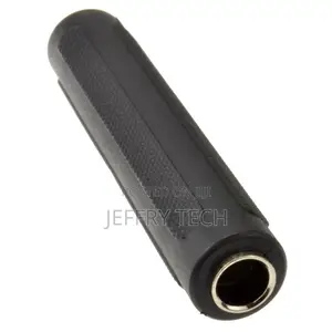 6.35mm Mono Jack Socket to 6.35mm Jack Socket Coupler Joiner