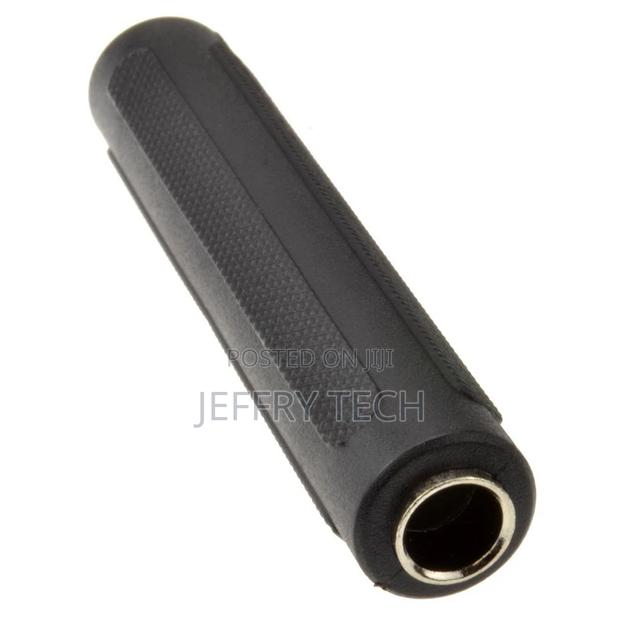 6.35mm Mono Jack Socket to 6.35mm Jack Socket Coupler Joiner
