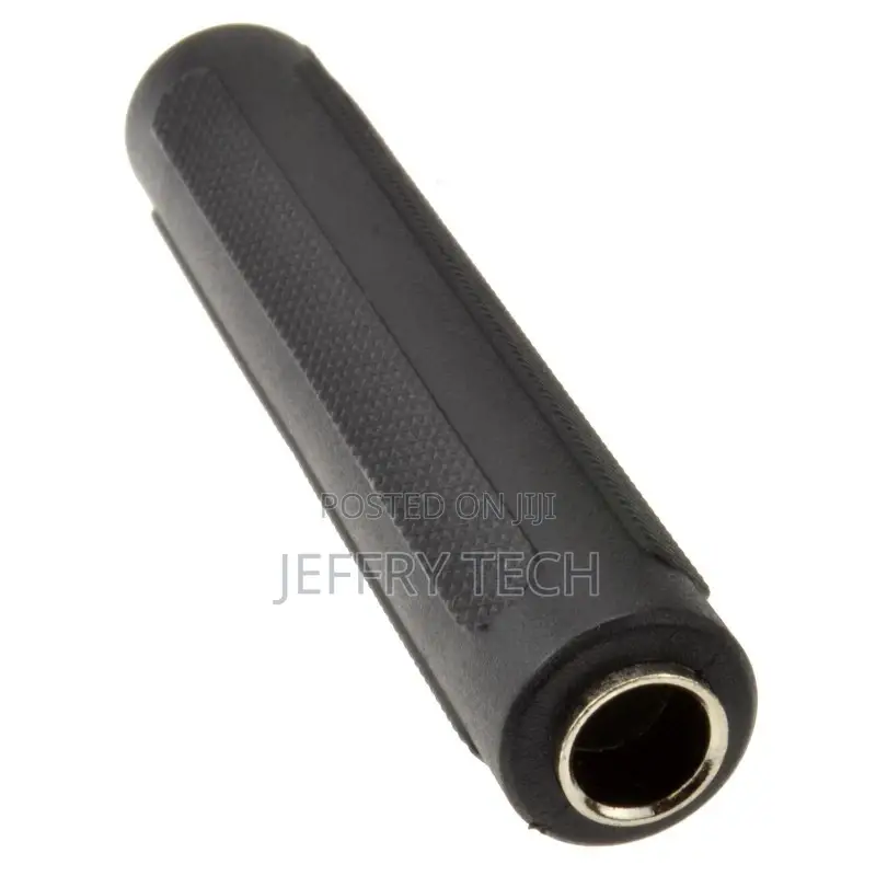 6.35mm Mono Jack Socket to 6.35mm Jack Socket Coupler Joiner