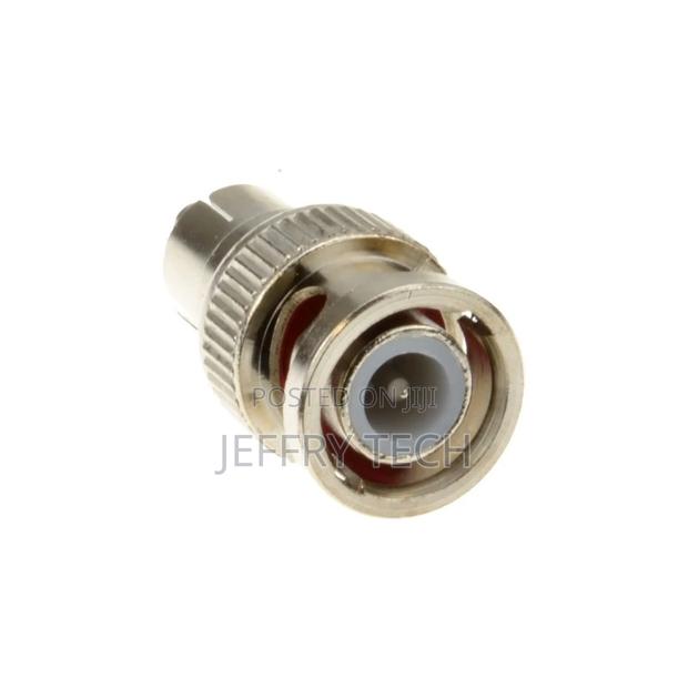 BNC Plug to Rca Phono Plug Coupler Adapter - CCTV to Video