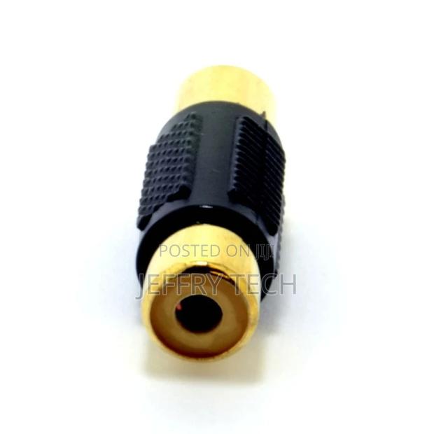 Phono Rca Coupler Socket to Socket Adapter Audio/Video - thumbnail 3