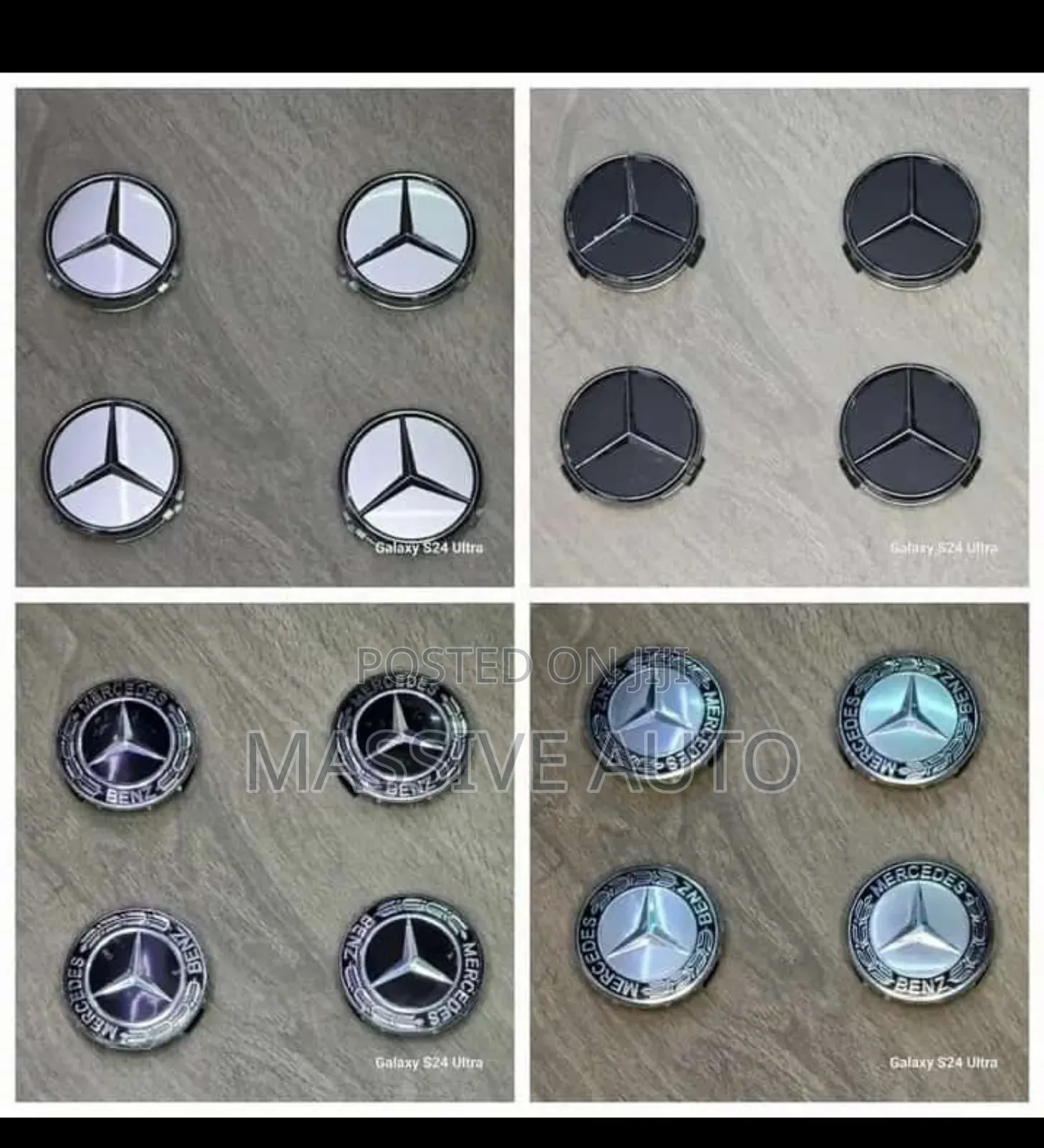 Universal Maceedes Wheel Center Caps/ Center Caps