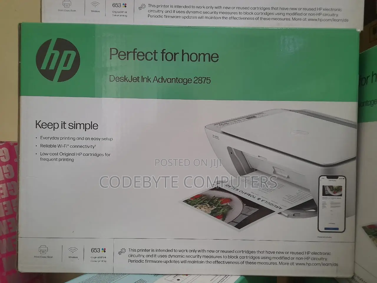 Hp Deskjet Ink 2875 All-in-One Printer