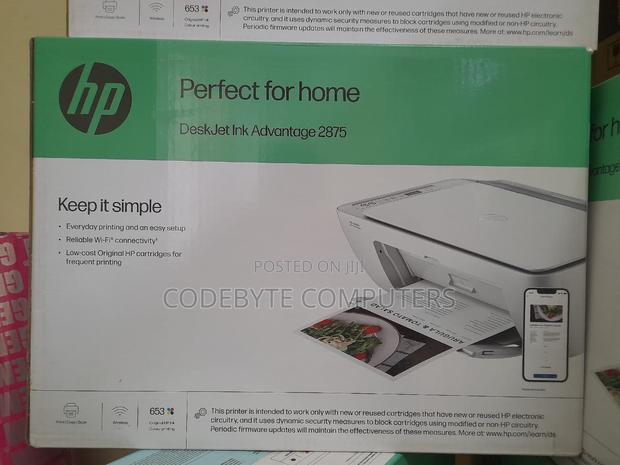 Hp Deskjet Ink 2875 All-in-one Printer - main view