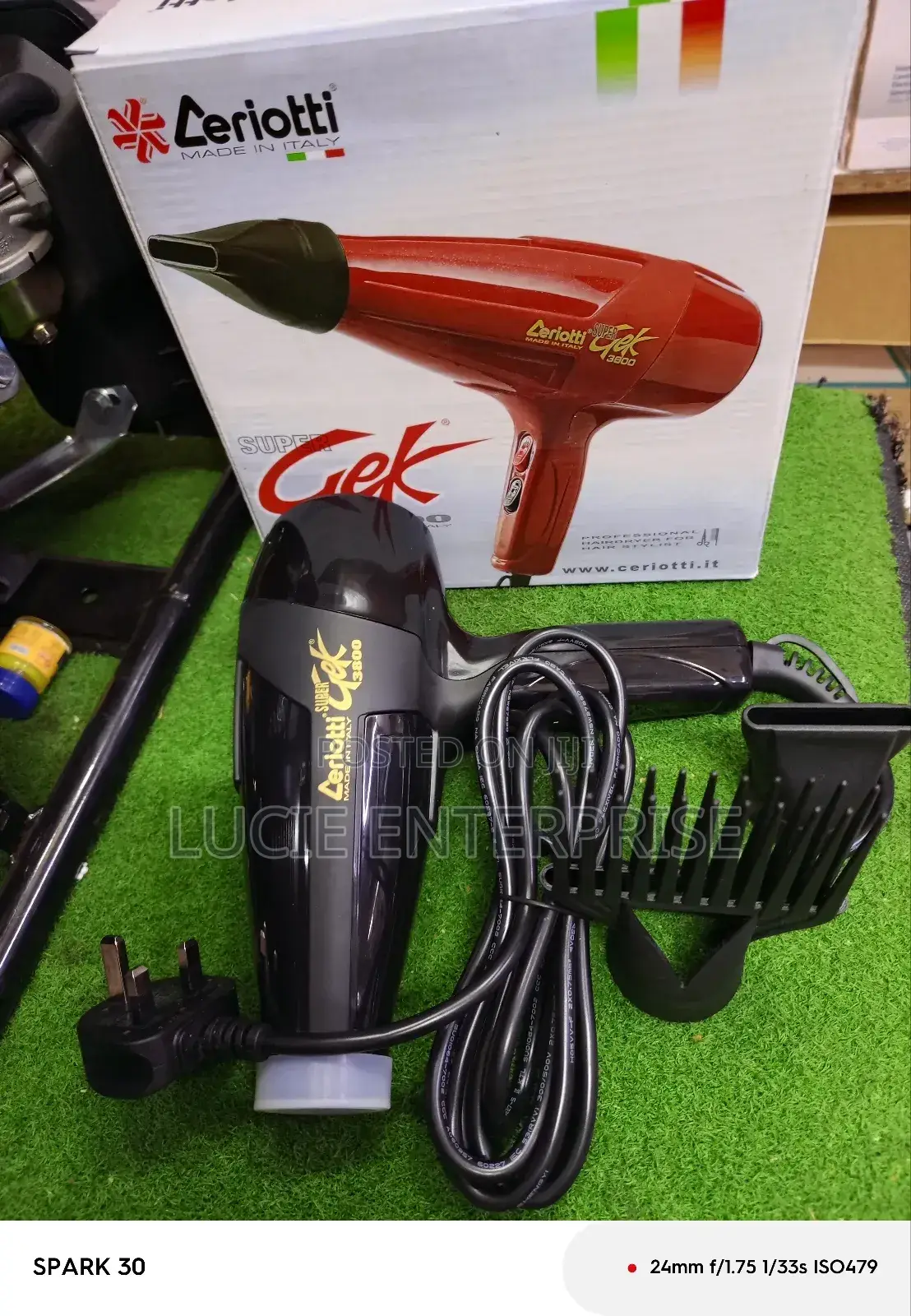 Powerful Hair Dryer White