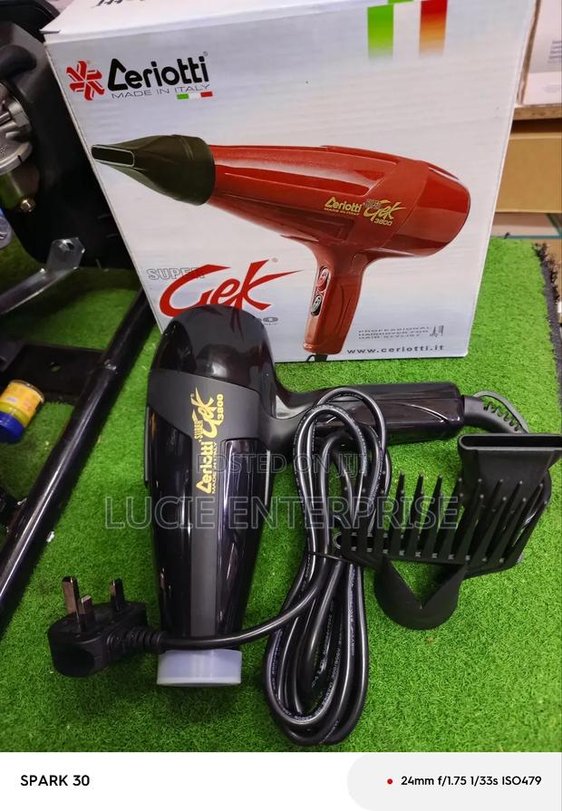 Powerful Hair Dryer White - main view