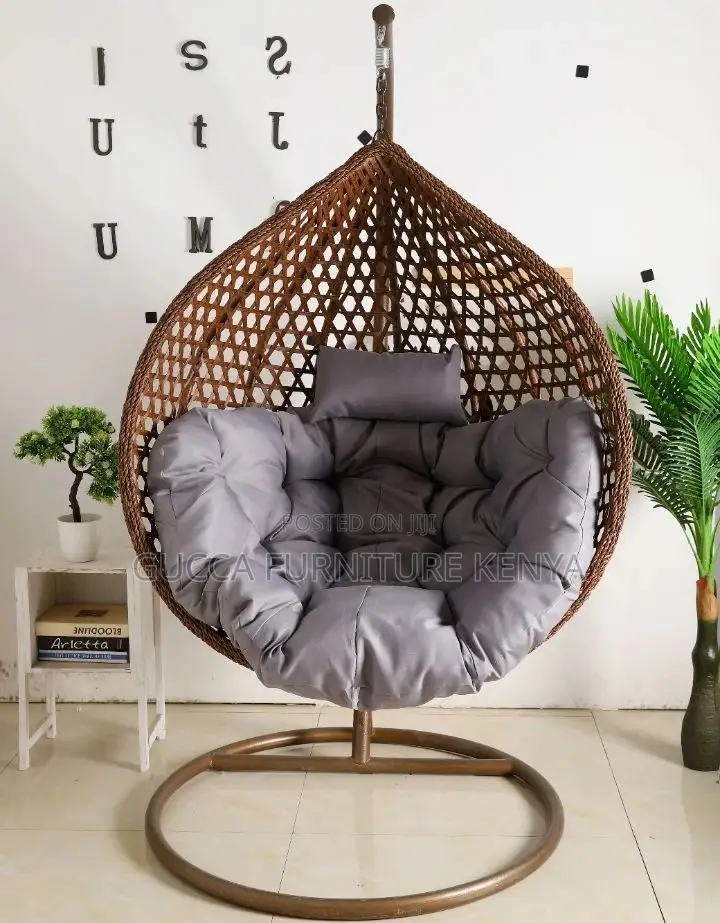 Home Chairs: Outdoor Egg Chair Hanging Luxury Model