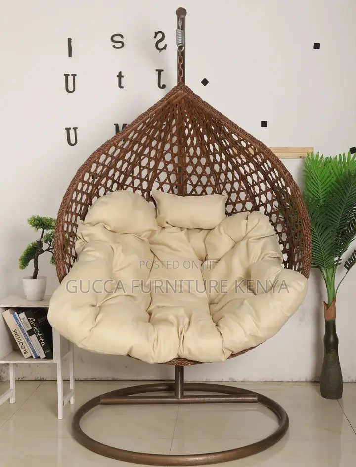 Home Chairs: Outdoor Egg Chair Hanging Luxury Model