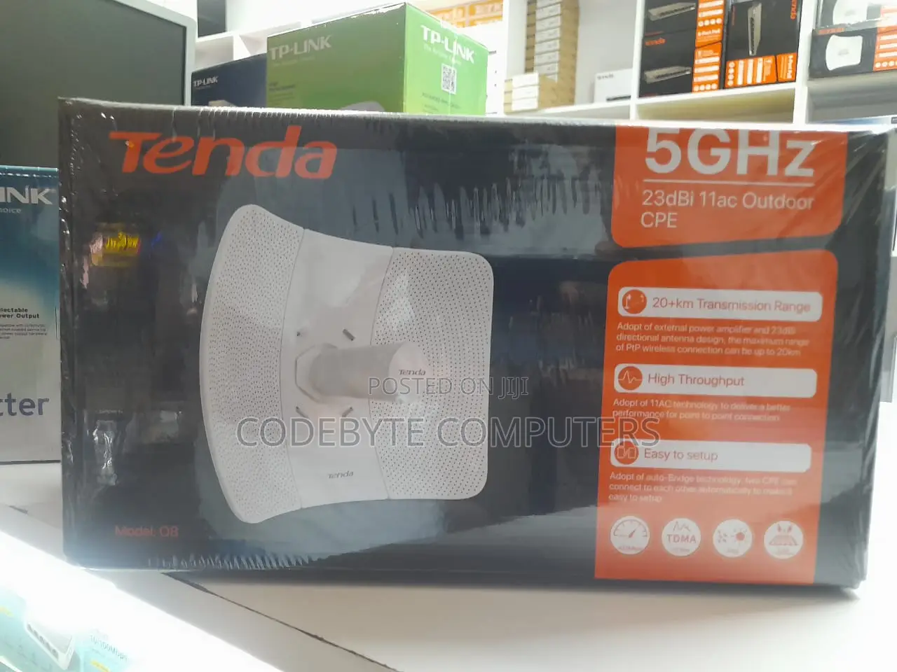 Tenda Outdoor Cpe O8 5ghz 23dbi