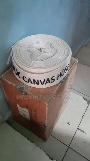 White Kmax Canvas Pipe 2" by 30metres 8 Bar