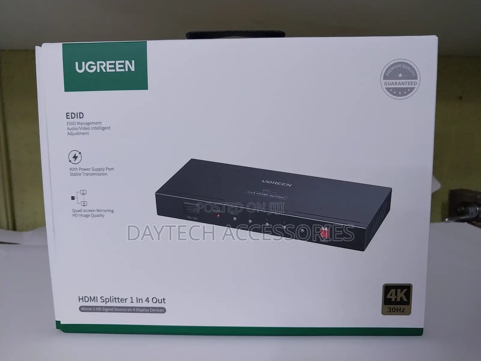 Ugreen Hdmi Splitter 1 in 4 Out at 60hz Hdmi 2.0 Splitter