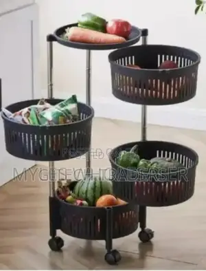 Plastic 4tier Fruitrack