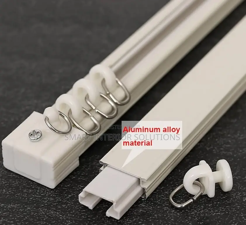 Easy-to-Install Straight Curtain Rails