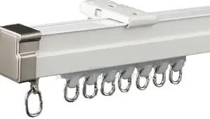 Minimalist Straight Curtain Rails