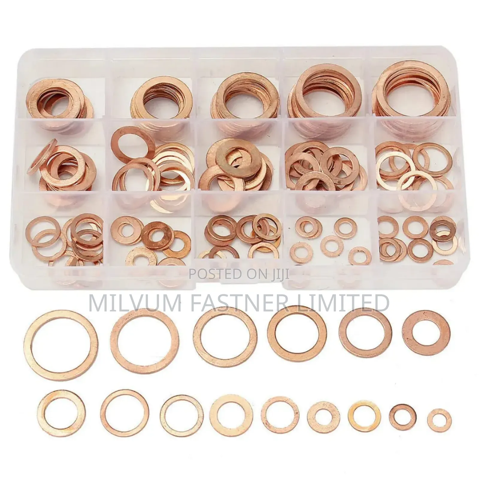 Copper Washer Kit 160pcs