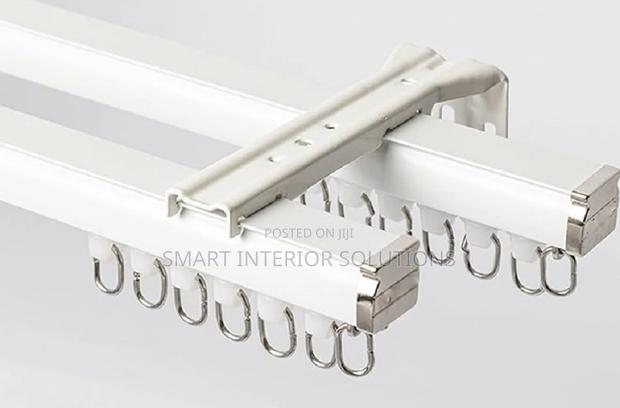White Aluminum Curtain Rail