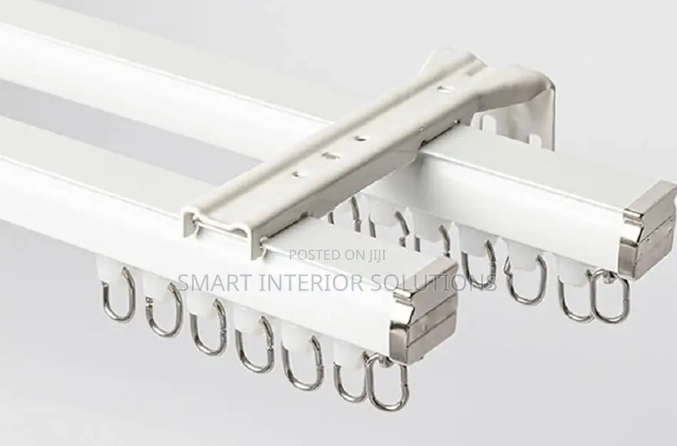 White Aluminum Curtain Rail