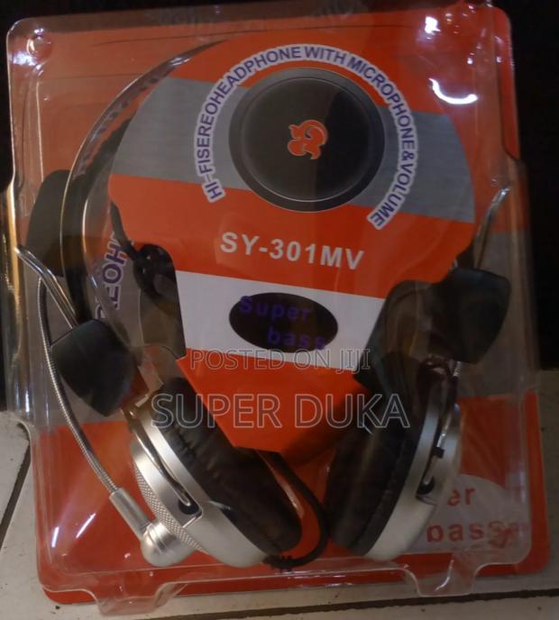 Wired Stereo Headphones.Sy-301mv