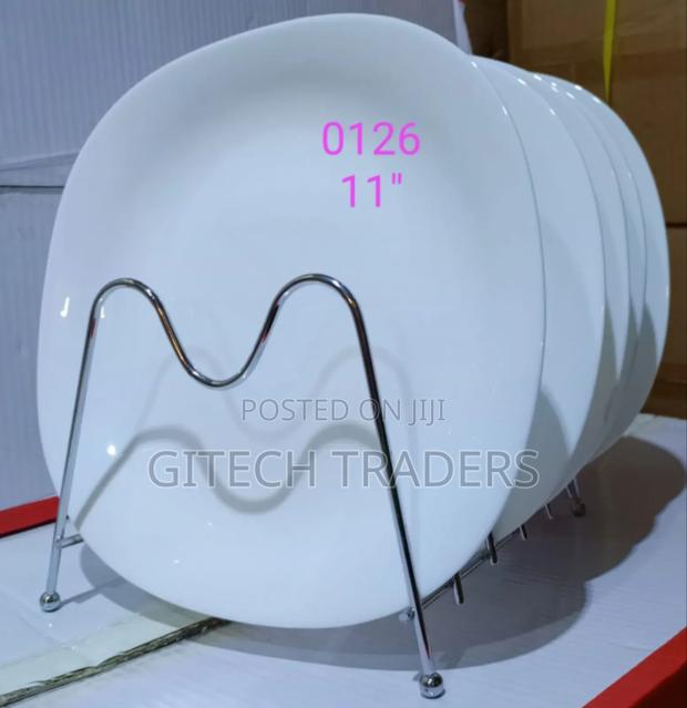 6pcs 11" Square Dinner Plate