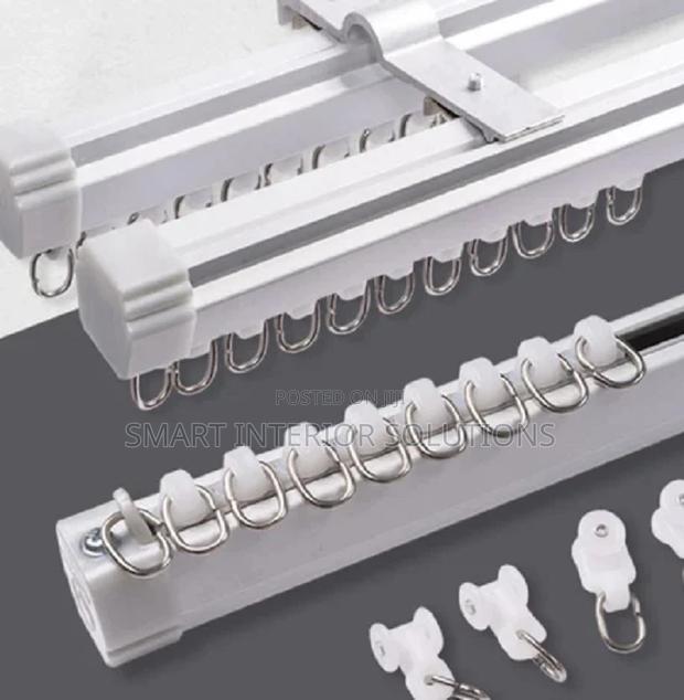 Long-Lasting Straight Curtain Rails