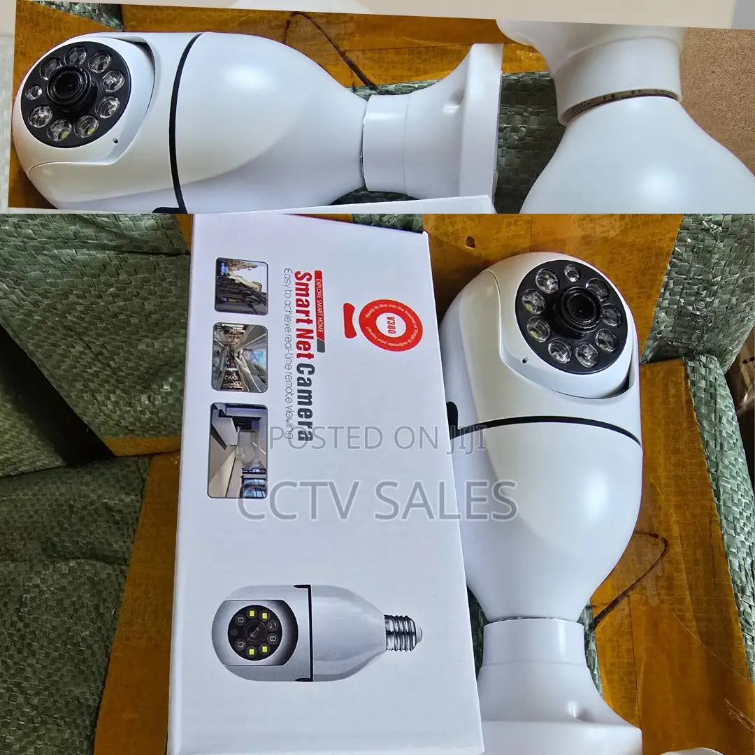 Wifi Bulb Type Camera With Motion Detection