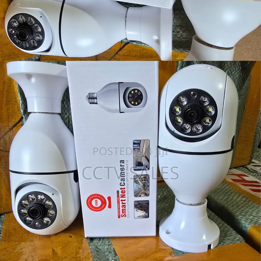 Bulb Type 2mp Camera With Motion Detection/V380