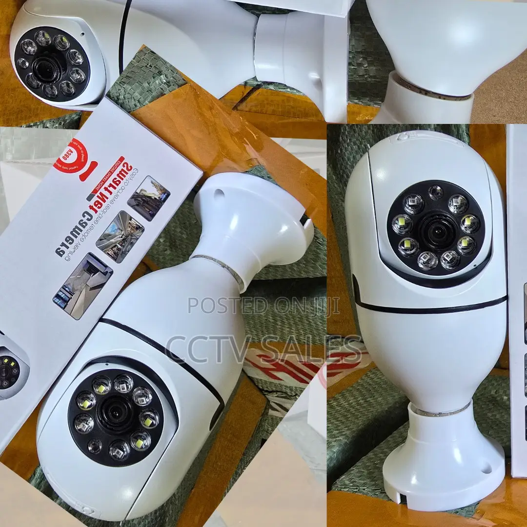 V380 App Bulb Camera With Motion Detection**Two Way Audio
