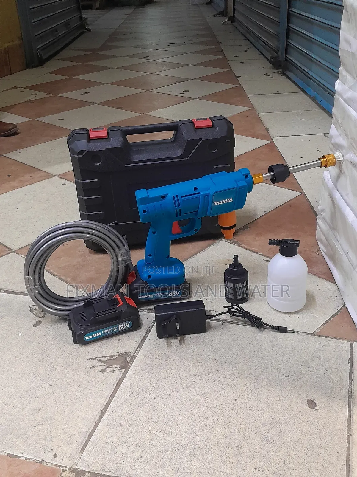 Makita Best Pressure Washer Machine Cordless 88v 2 Battery Nozzle Fine