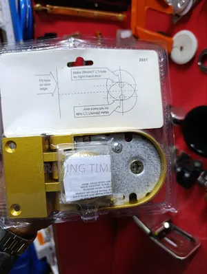 Jimmy Proof Rim Lock ( Jimmy) Lockable With Key Both Sides