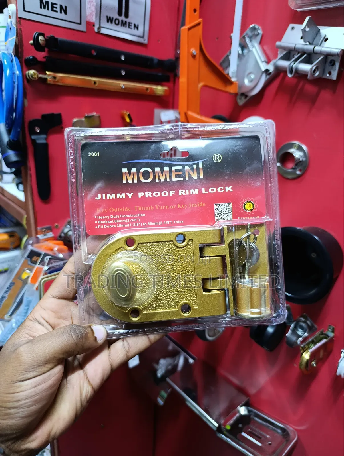 Moment Jimmy Proof Lock Knob One Side