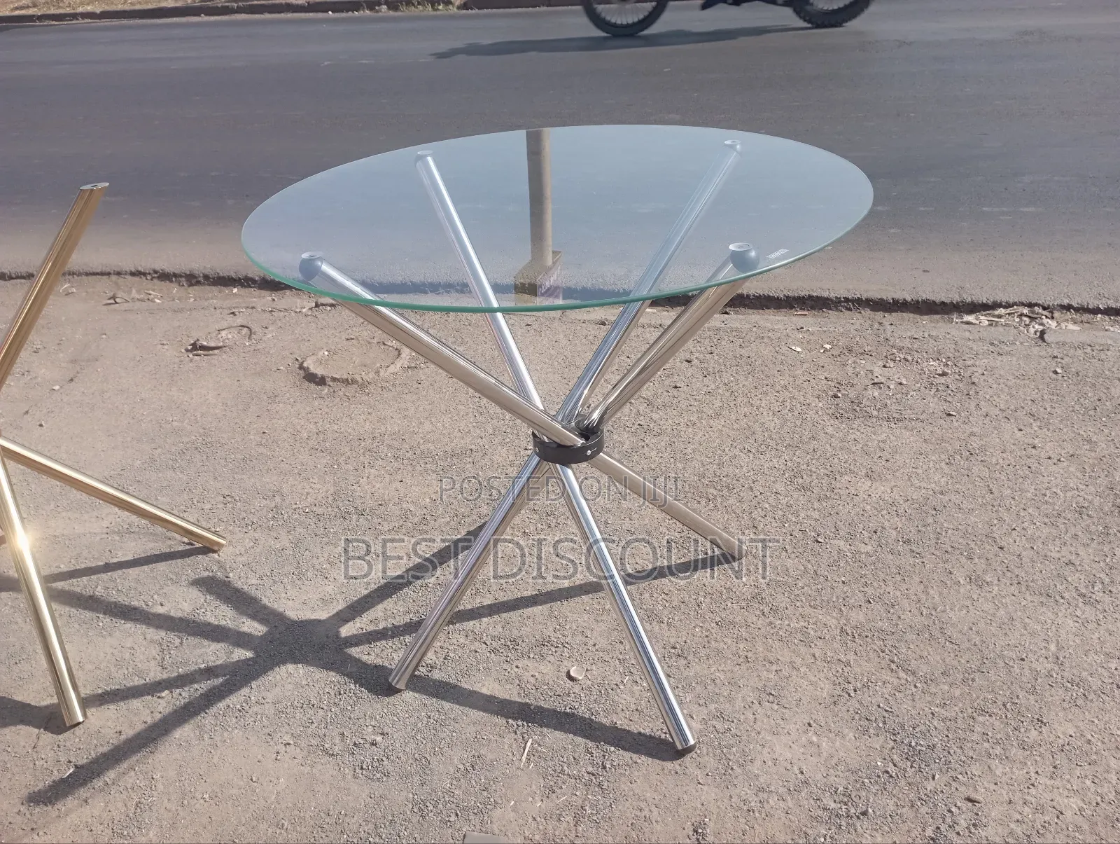 Glass Outdoor Table