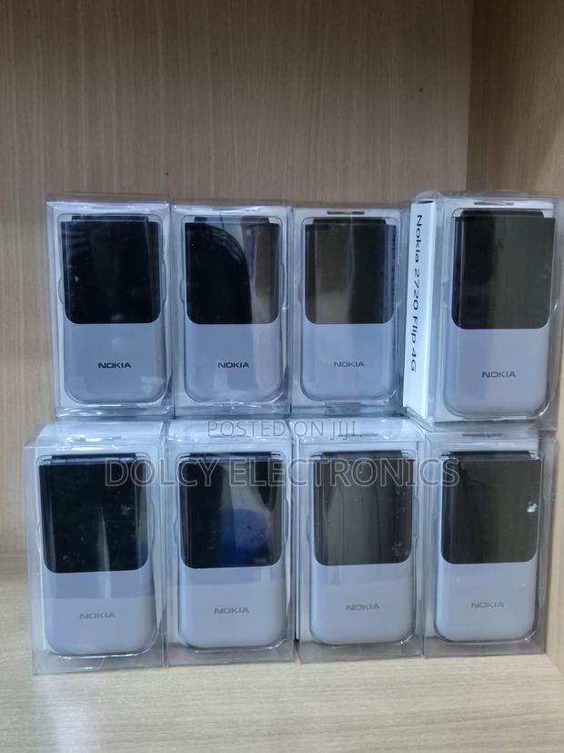 New Nokia 2720 Flip 512 GB Gray - thumbnail 2