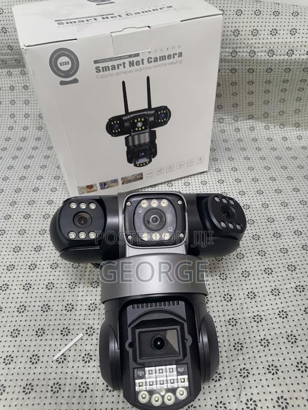 New !.4g Ac Powered V380 PTZ Smart Camera 3 Lens - main view