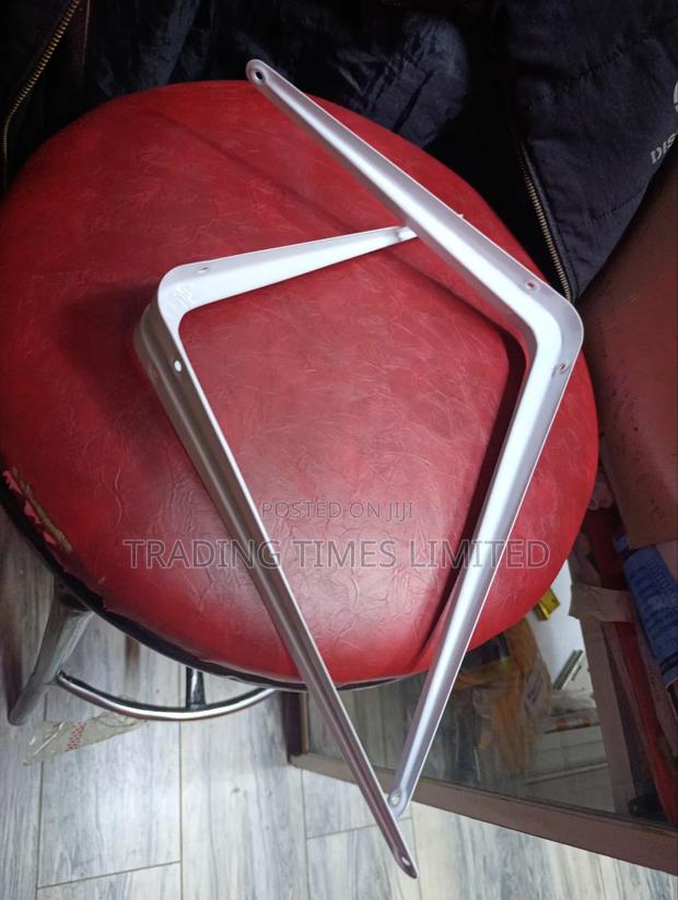 6*10 Shelf Brackets Pair (White) - thumbnail 2