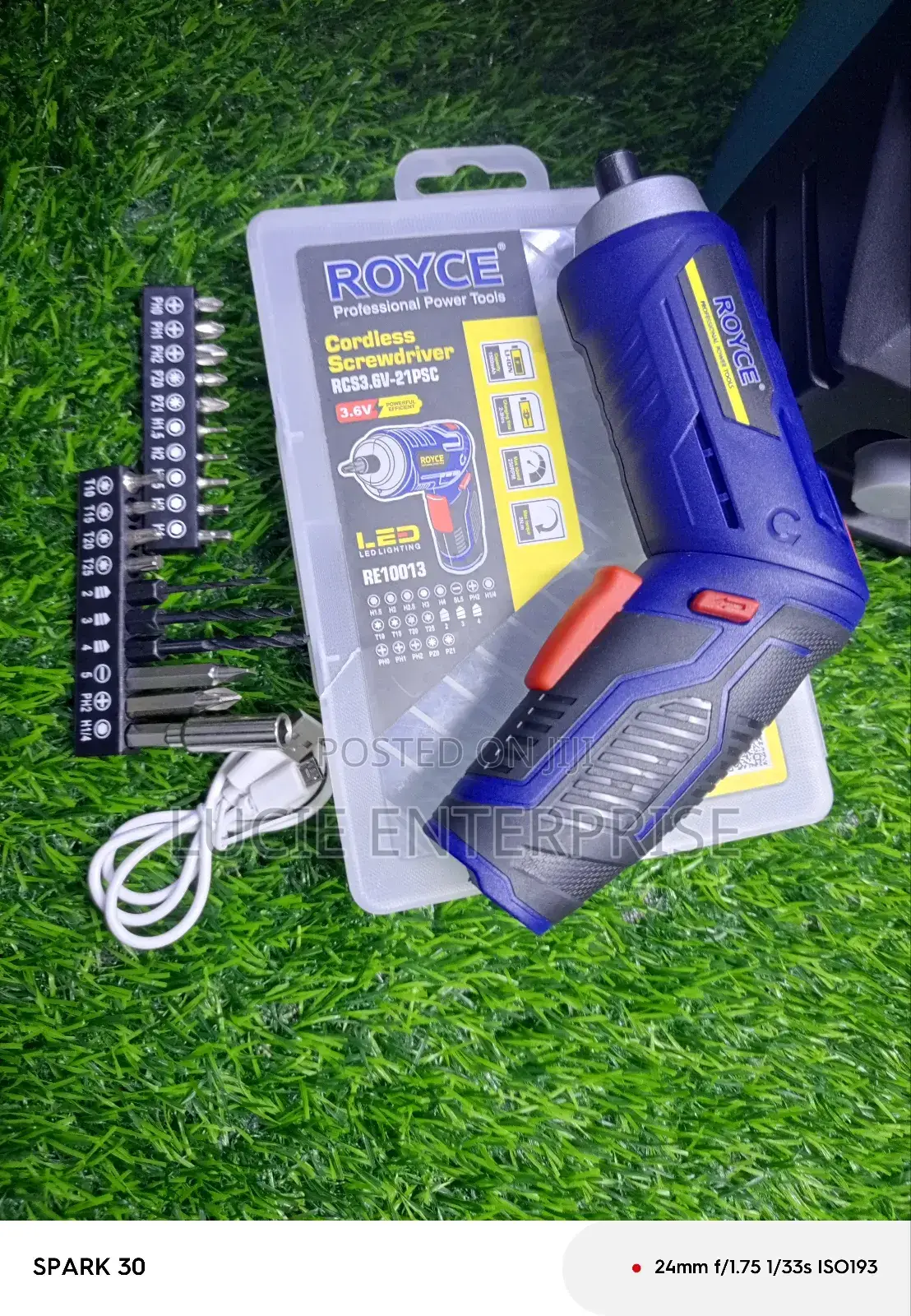 Cordless Screwdriver/Royce Screw Driver