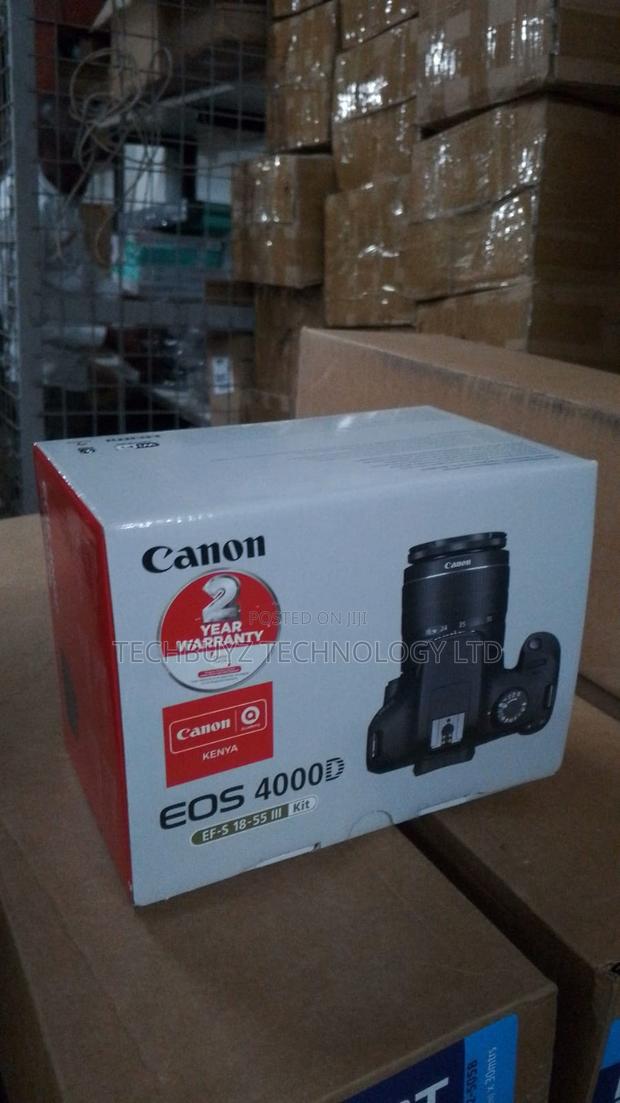Canon Eos 4000d DSLR Camera and Ef-S 18-55 Mm - main view