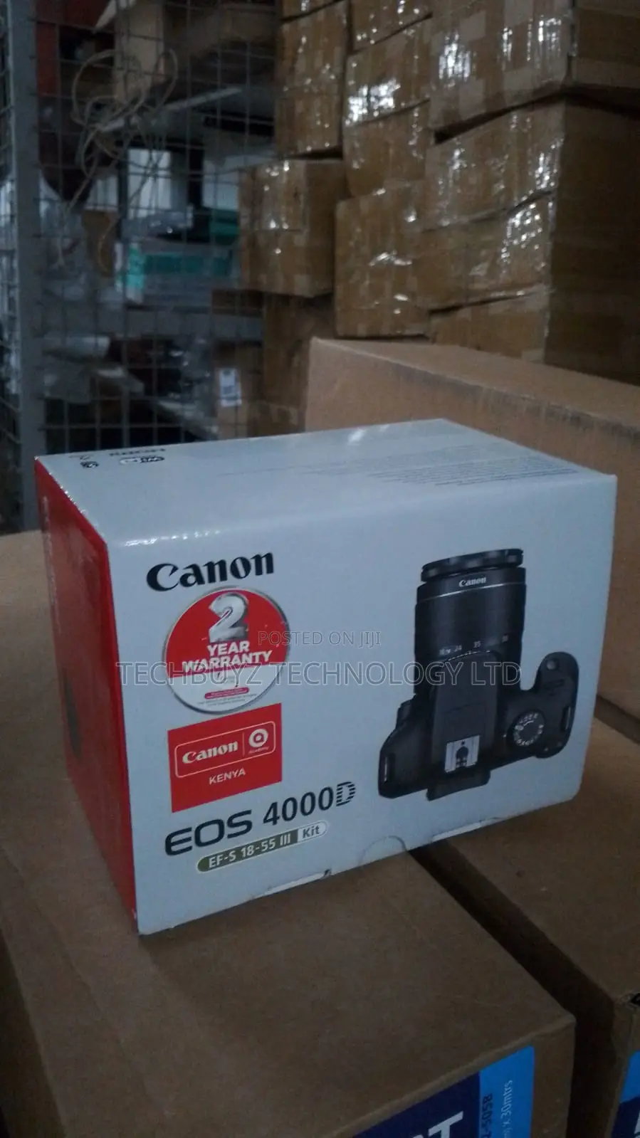 Canon Eos 4000d DSLR Camera and Ef-S 18-55 Mm