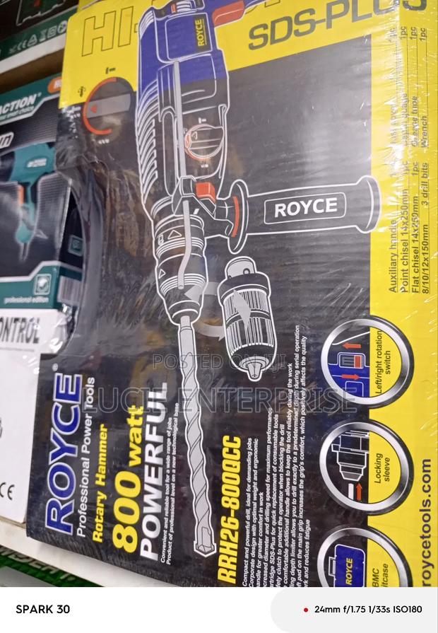 800watts Royce Rotary Hammer