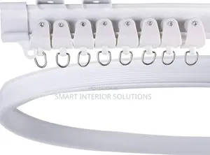 Sturdy PVC Bendable Curtain Rails