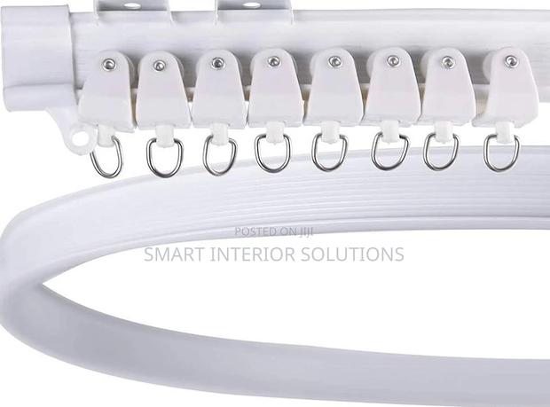 Sturdy PVC Bendable Curtain Rails